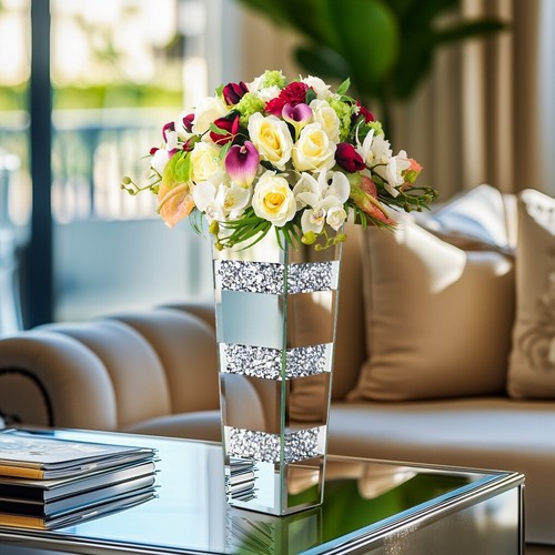 Flower vase crushed - vase,